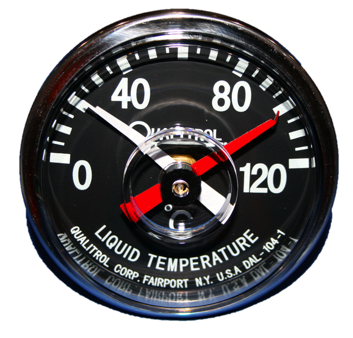Direct Mount Thermometers, Qualitrol Corp 150 Series
