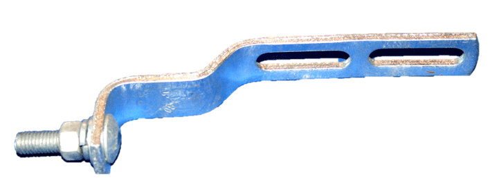 Transformer Mounting Bracket Assembly, Eaton Cooper Power Series, Steel, Used With: 3-24 kV Arrester