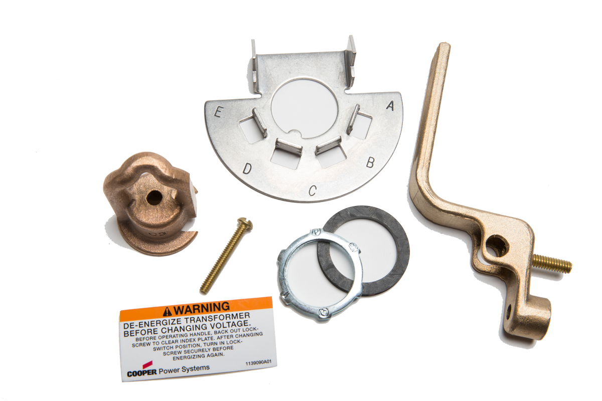 Lever Handle Hardware Kit, Eaton Cooper Power Series, 300A TC 5POS A-E (2238304B01)