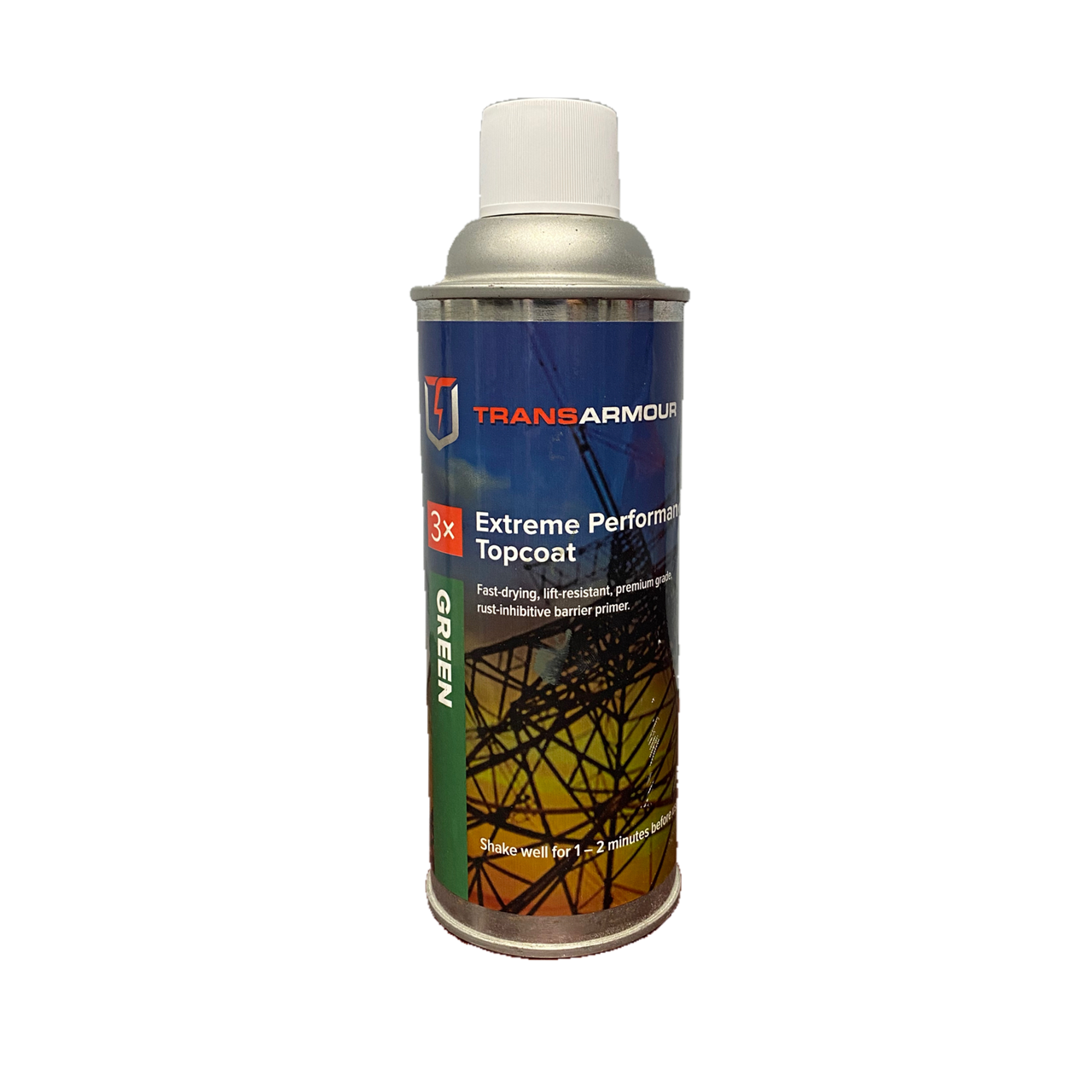 Extreme Performance Topcoat – Aerosol TransArmour Green
