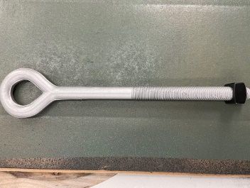 J9410TA10″ OVAL EYE BOLT/6″ THREAD LENGTH – 5/8″