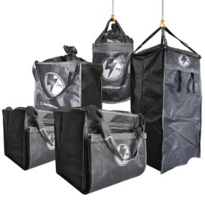 TADB-04DIRTBAG WITH FULL DROP BOTTOM – 2000LB CAPACITY 33″LX33″WX33″H